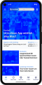 Die blue News App auf einem Google Pixel 5 Smartphone